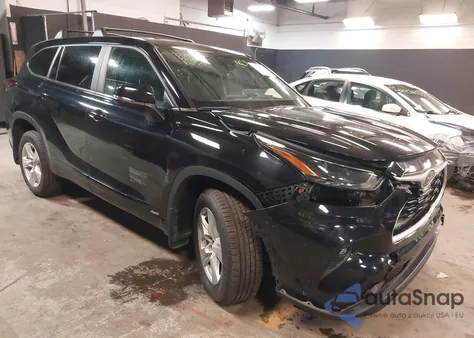 2023 Toyota Highlander Hybrid Le from USA, damaged, VIN 5TDBBRCH7PS563711